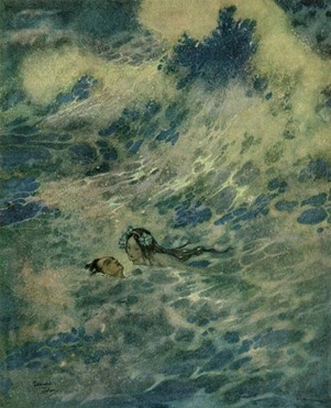 She Saved The Prince by Edmund Dulac