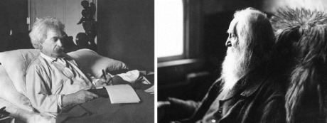 Twain and Whitman